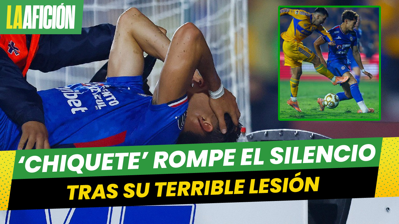 Jesús 'Chiquete' Orozco rompe el silencio tras sufrir fuerte lesión