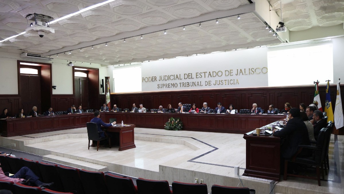Poder Judicial de Jalisco a favor de discutir más adelante la reforma (Facebook STJJ)