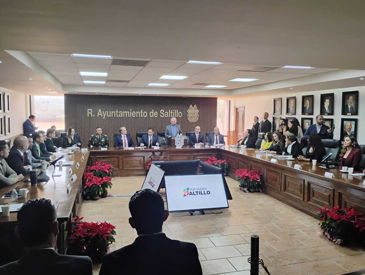 Primer informe de gobierno del alcalde de Saltillo. | Especial