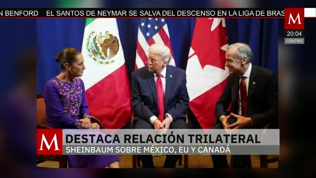 Hay buena relación trilateral; el T-MEC irá bien: Sheinbaum | Pedro Gamboa, 8 de diciembre de 2025