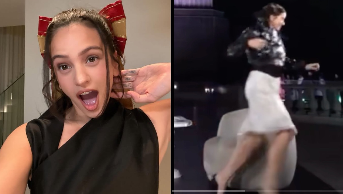 Rosalía huye en plena entrevista tras ver a una cucaracha  | ESPECIAL