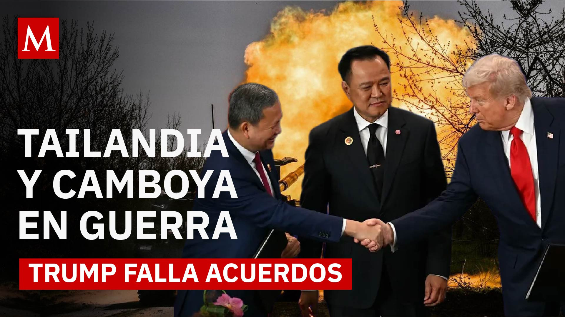 Tailandia vs Camboya: escalada militar y ruptura del acuerdo de paz impulsado por Trump