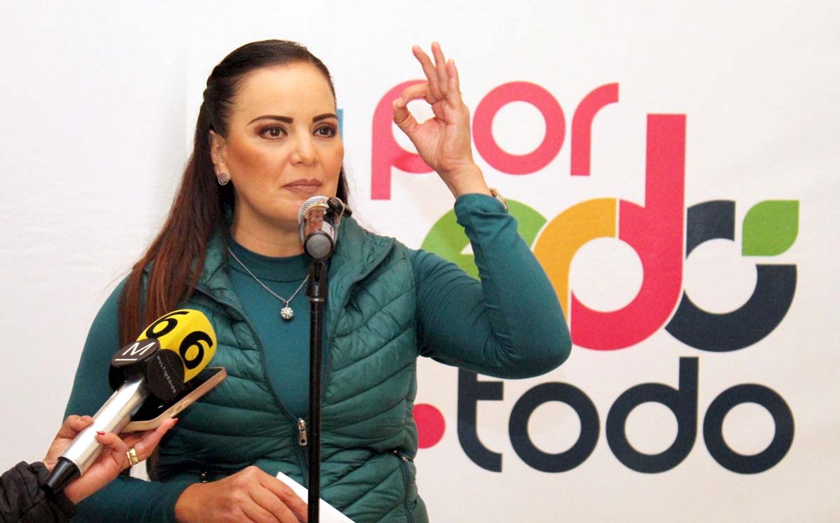 Alcaldesa de Lerdo, Susy Torrecillas. | Foto: Roberto Amaya