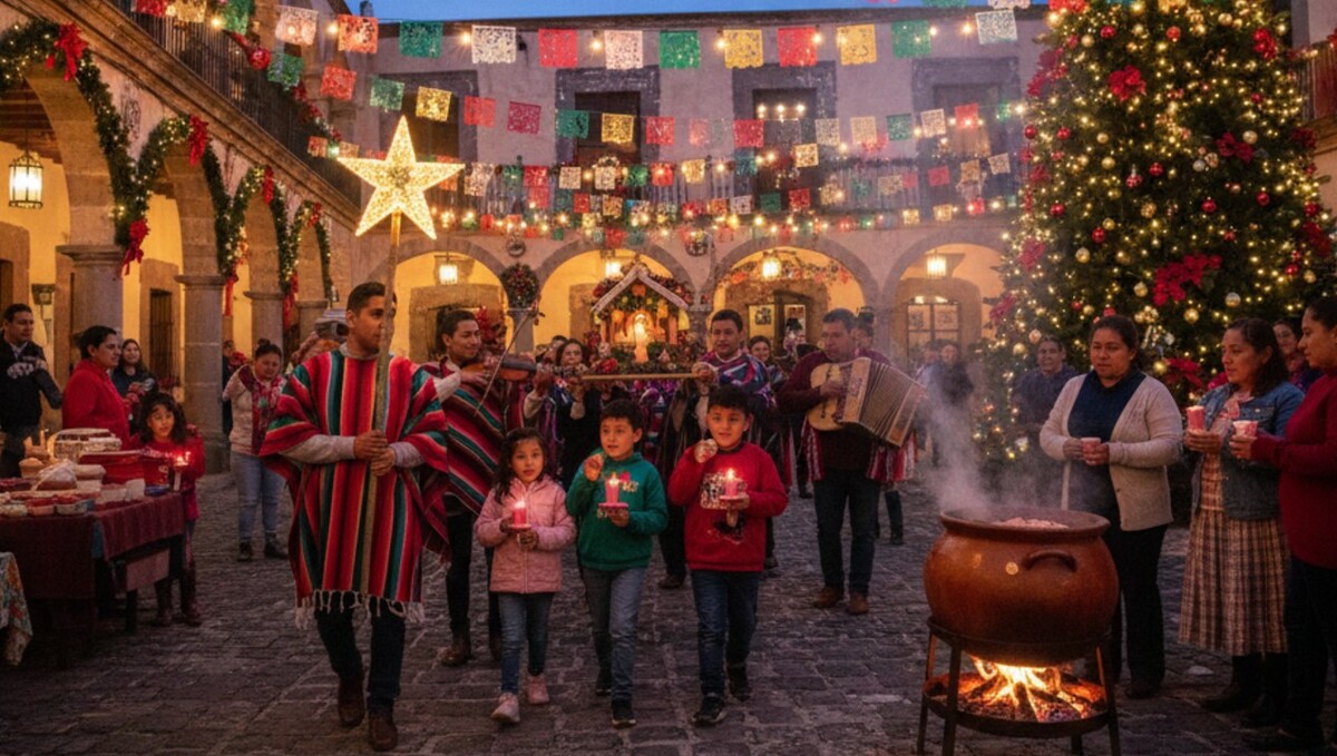 Así es una posada tradicional navideña | IA DISCOVER