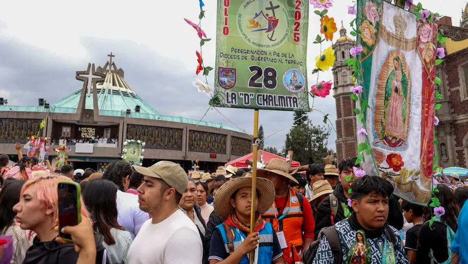 Aumenta llegada de peregrinos a la Basílica rumbo al 12 de diciembre en CDMX