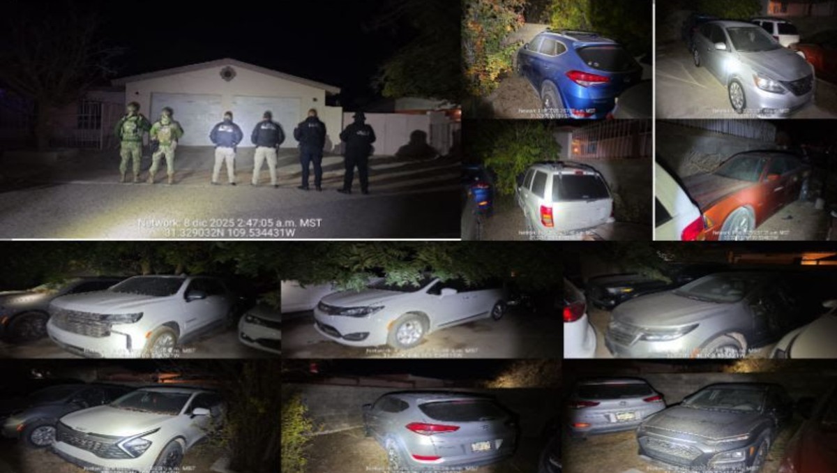 Autoridades ejecutaron una orden de cateo durante la madrugada del lunes en Sonora. | Especial