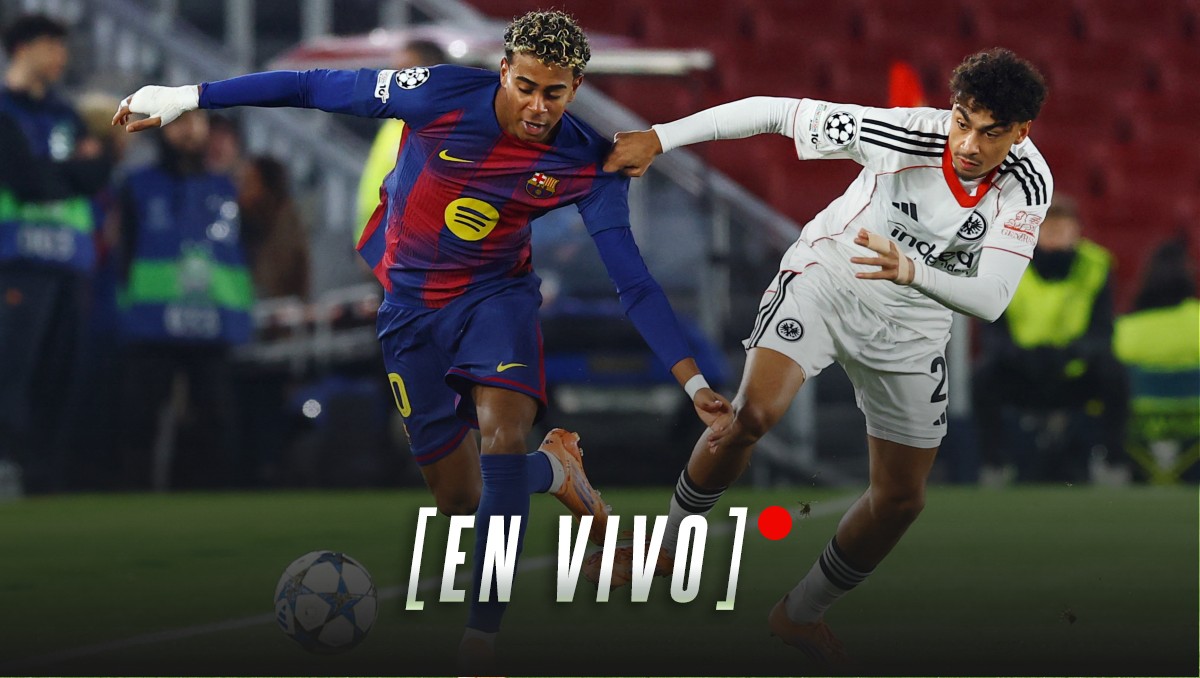 Sigue el Barcelona vs Eintracht Frankfurt EN VIVO en la Champions League 2025 (Reuters)