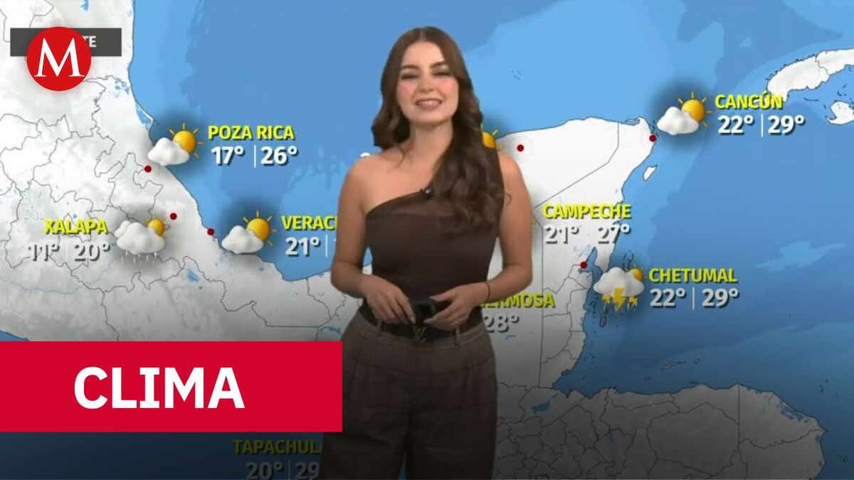 Clima de hoy martes 9 de diciembre de 2025 | Pronóstico con Sandy Tok