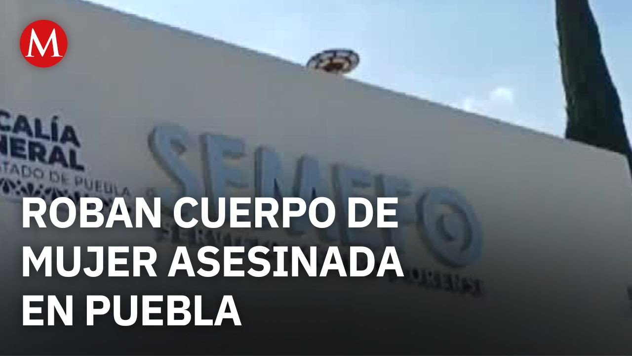Comando de civiles armados roban el cuerpo de una mujer fallecida en Puebla
