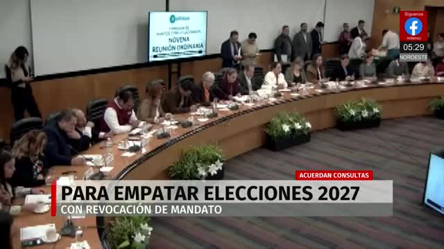 Comisión en San Lázaro avala consultas sobre reforma para unir revocación con elecciones 2027
