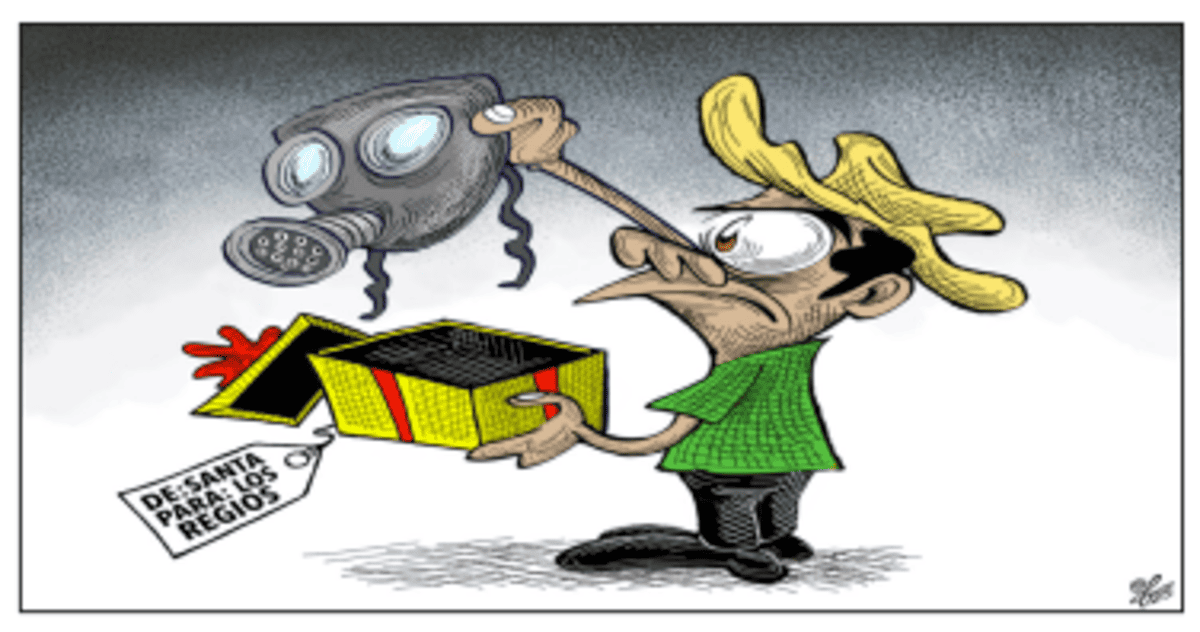 Contaminación cuatro veces mayor