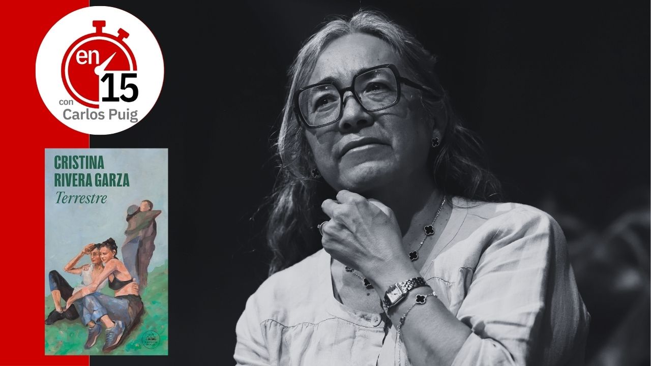 Cristina Rivera, autora de "Terrestre" | En 15