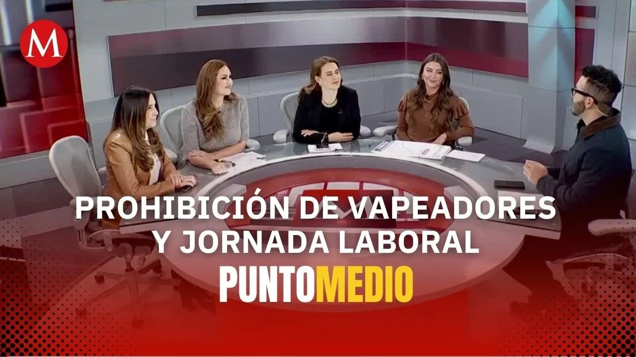 Debate sobre la prohibición de vapeadores y reducción de jornada laboral | Punto Medio