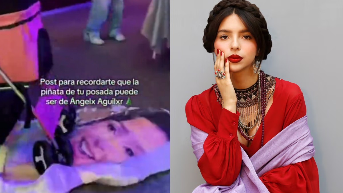 Pisotean piñata de Ángela Aguilar y desata debate en redes: "Ya se está saliendo de control" | VIDEO