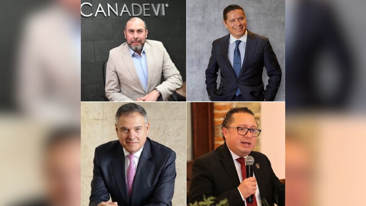 Ellos son los 4 empresarios que van por la dirigencia de CCE Puebla | Especial