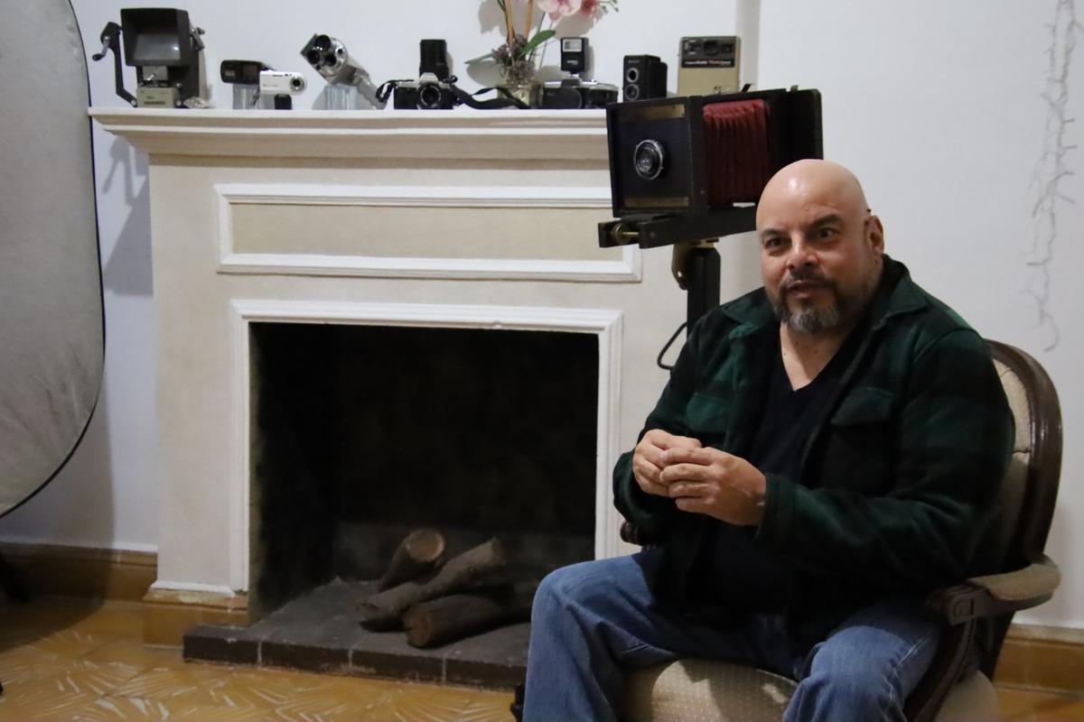 Fotógrafo Miguel Espino. | Verónica Rivera