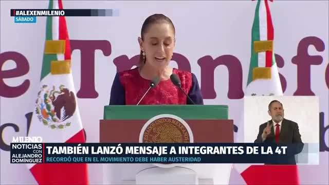 Presumen marcha de la 4T sin 'acarreados' | Alejandro Domínguez, 8 de diciembre de 2025