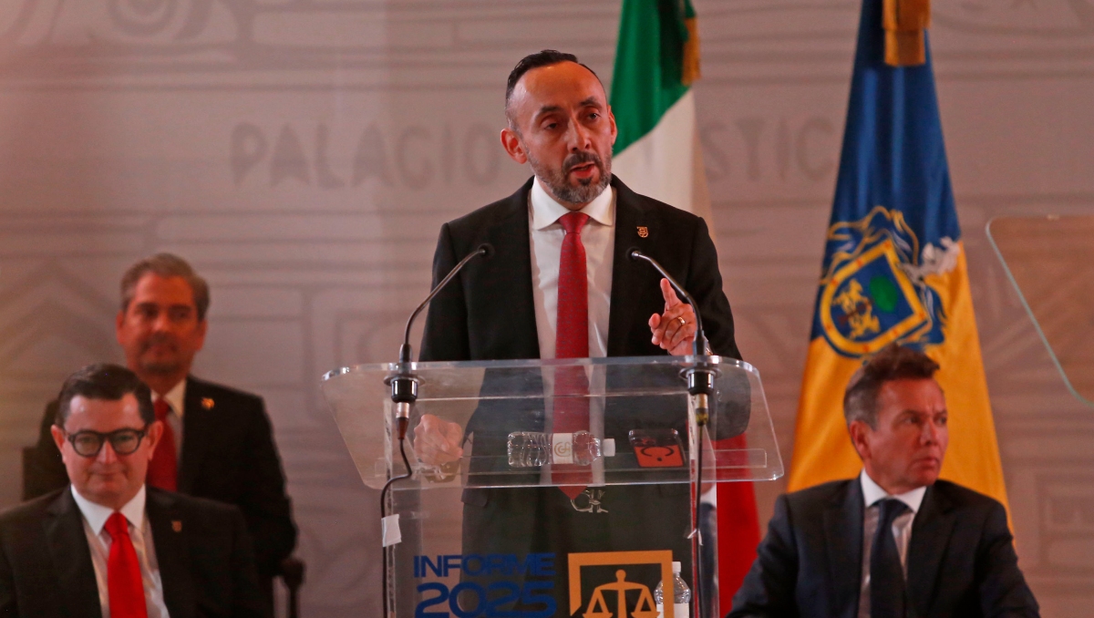 Pulido Álvarez, agradeció la presencia y apoyo del gobernador Pablo Lemus (Foto: Fernando Carranza)