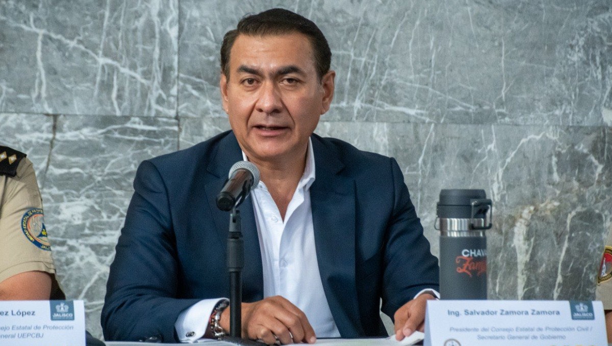 Salvador Zamora, secretario general de Gobierno de Jalisco (X Salvador Zamora)
