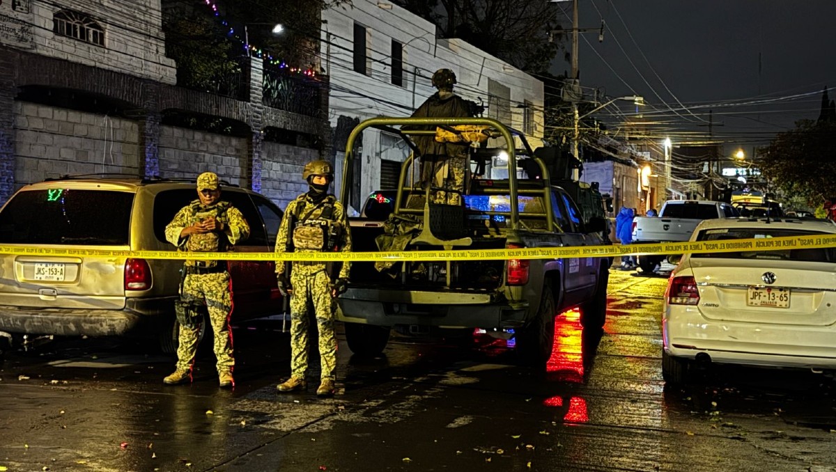 Autoridades vigilaron la zona del ataque a balazos en Guadalajara (Juan Carlos Munguía)