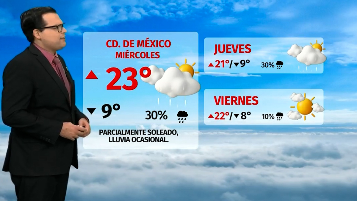 Clima de hoy 10 de diciembre de 2025 | Pronóstico con Nelson Valdez