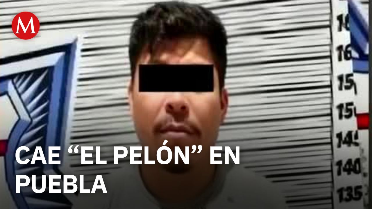 Detienen en Puebla a "El Pelón", presunto cómplice del ataque al bar Lacoss