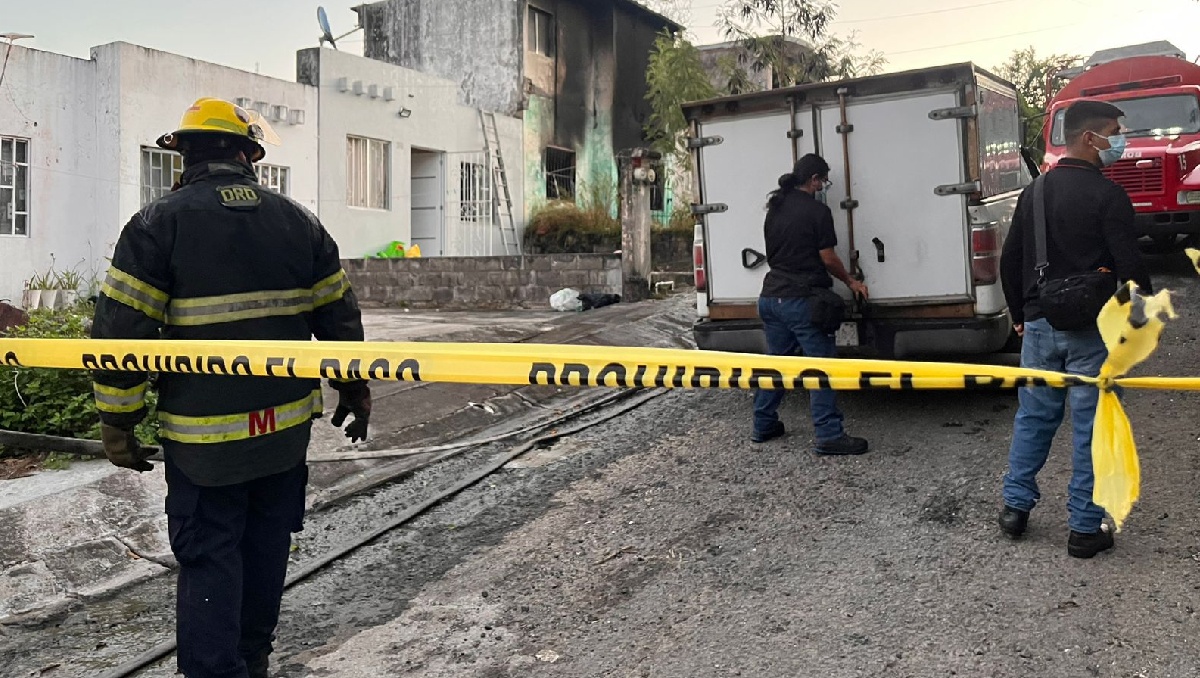 Hombre con discapacidad muere en Veracruz; su casa se incendió y no pudieron rescatarlo