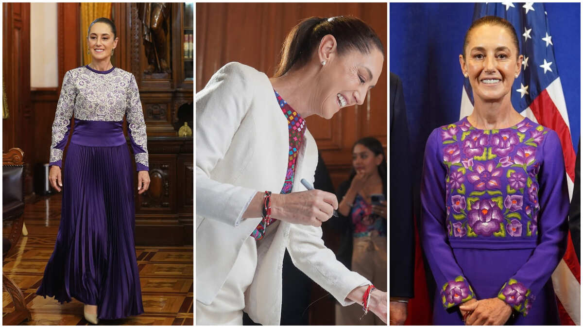Ellas son las mujeres detrás de la ropa que usa Claudia Sheinbaum | Especial