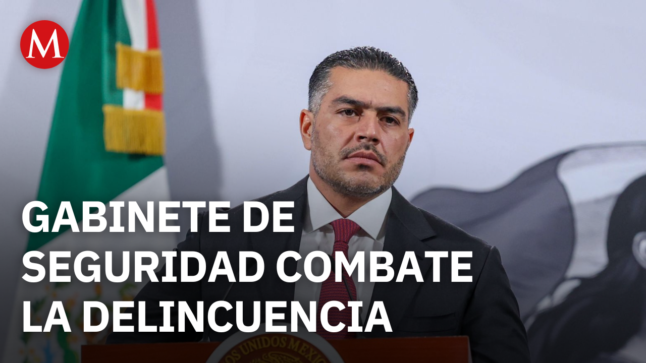 García Harfuch detalla avances de lucha vs delincuencia