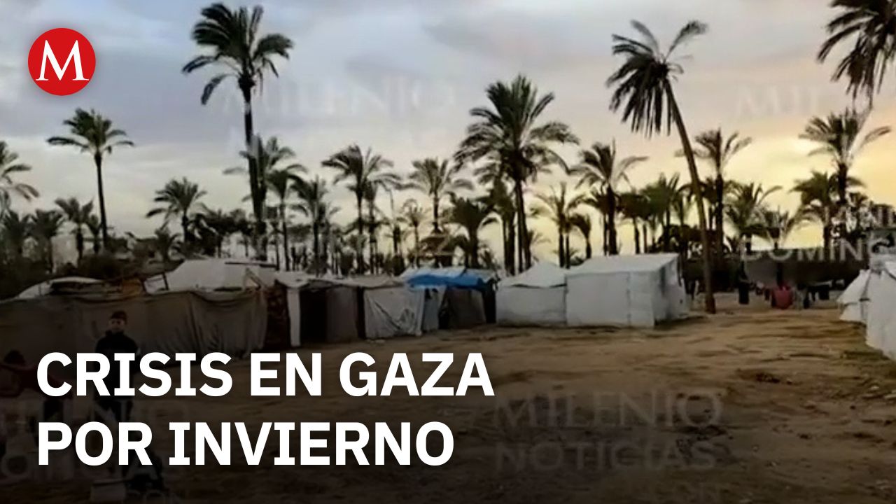 Gaza enfrenta su tercer invierno sin refugios mientras Israel limita la entrada de ayuda