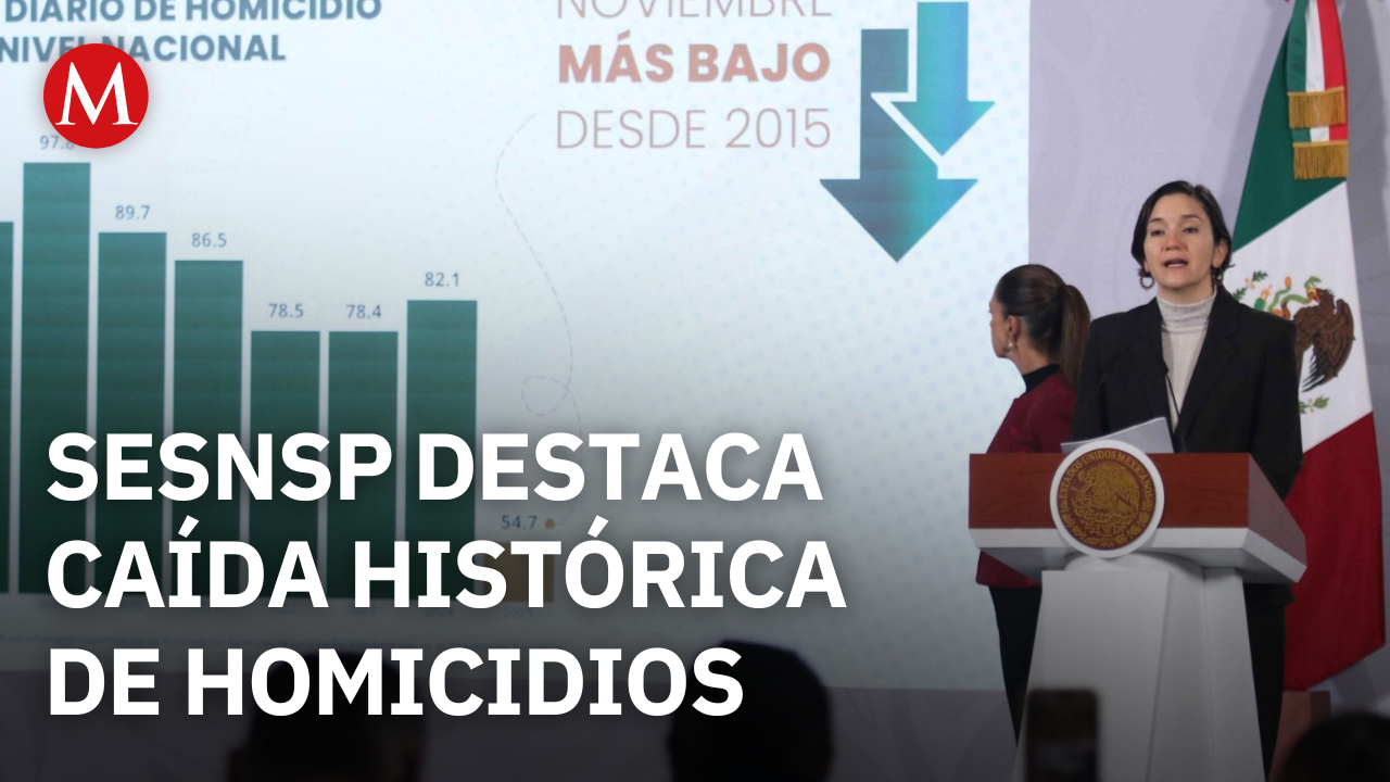 Homicidio doloso bajó 37% desde septiembre de 2024: Marcela Figueroa