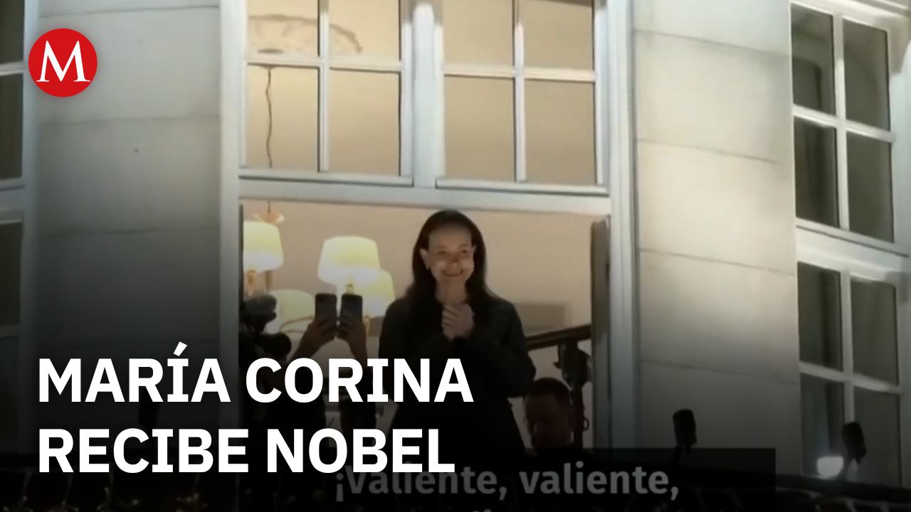 María Corina Machado se pronuncia en Oslo tras recibir el Premio Nobel de la Paz