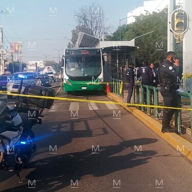 Una mujer de la tercera edad murió tras caer de paradero de la oruga y ser prensada por la unidad.