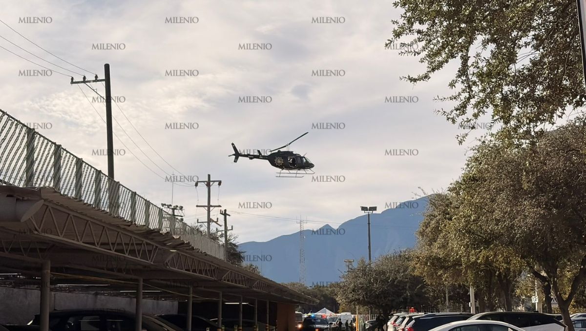 Los cinco oficiales heridos fueron trasladados en helicóptero a un hospital del Área Metropolitana de Monterrey. | Susana Paredes