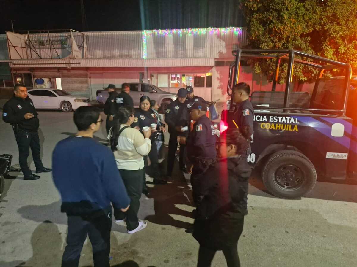 Policías estatales de Coahuila. | Especial