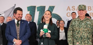 La Presidenta encabezó la 116 asamblea general del IMSS