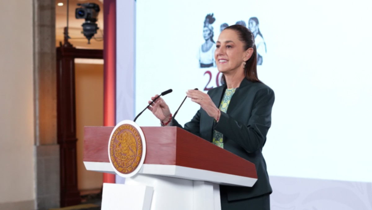 Sheinbaum invitó a la población a viajar con Mexicana de Aviación. | Foto: Especial