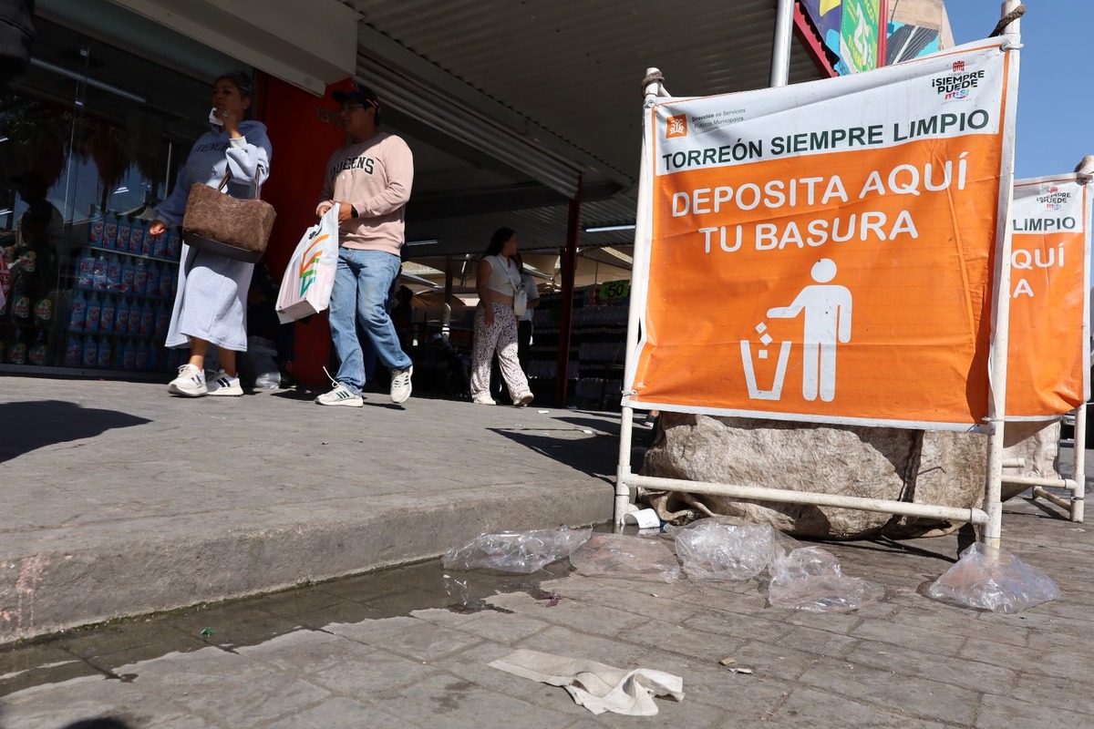 Basura en Torreón. | Verónica Rivera