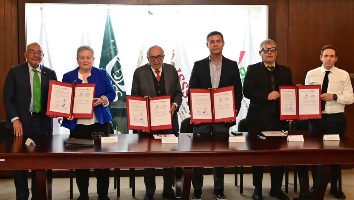 Salud, SECIHTI, Birmex y UNAM firman convenio para fortalecer la investigación e innovación en México
