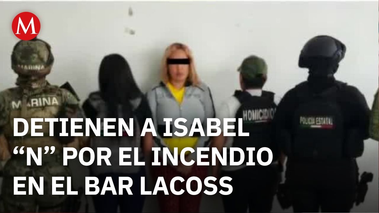 Detienen a Isabel "N", presunta autora material de incendio a bar Lacoss, Puebla