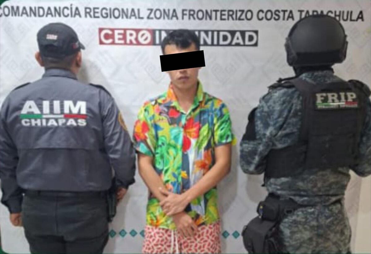 Detienen a José "N" por el delito de pornografía infantil en Chiapas. | Especial