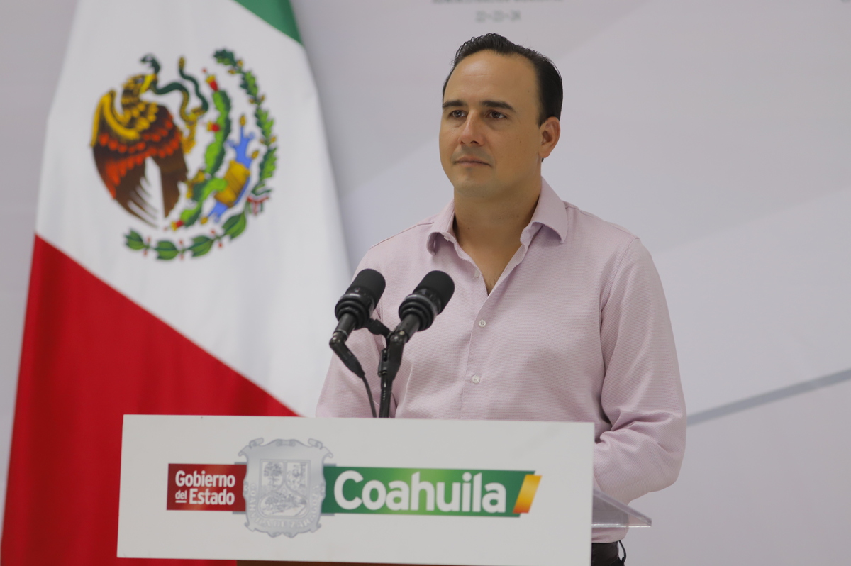 Gobernador de Coahuila destaca detención de 'El Limones'. (Manuel Guadarrama)