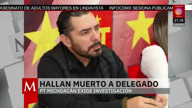 Hallan muerto a delegado del PT en Michoacán | Elisa Alanís, 10 de diciembre de 2025