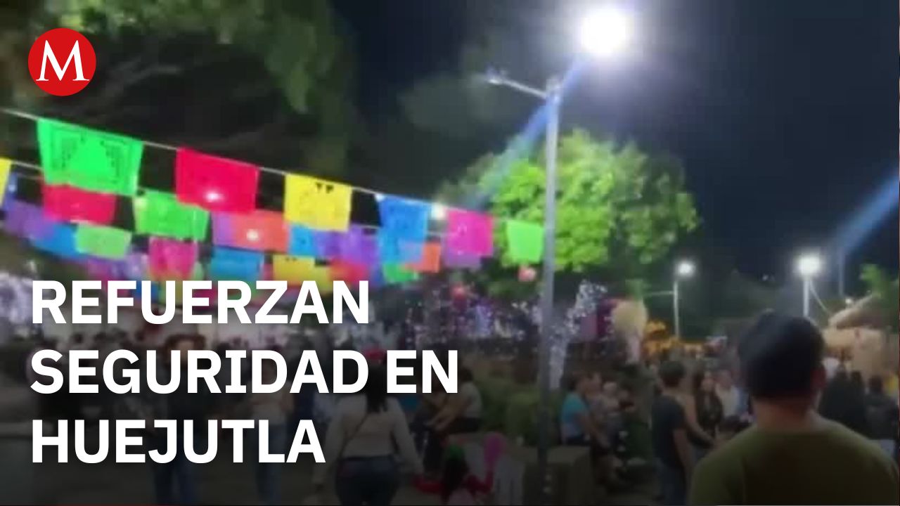 En Hidalgo, las autoridades fuerzan la seguridad en Huejutla por la temporada decembrina