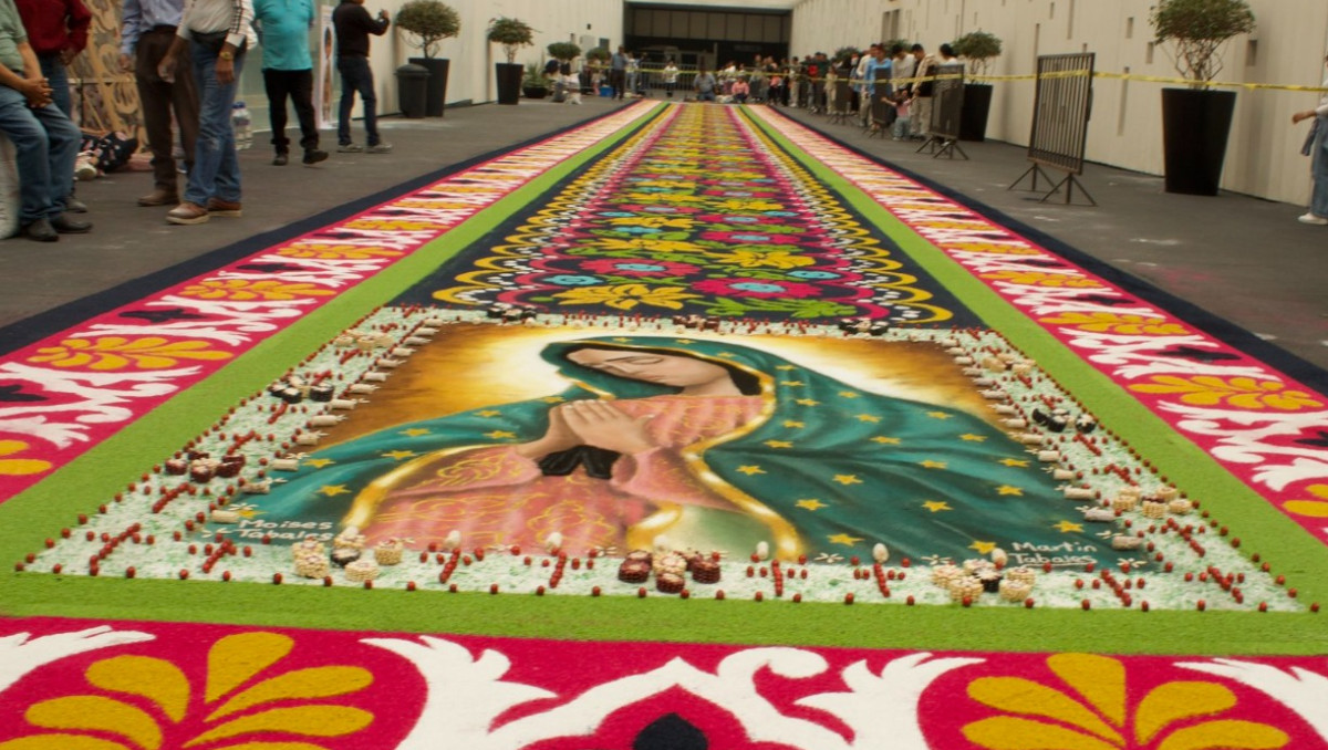 Huamantla tiñe de devoción y color a la Basílica de Guadalupe | Especial