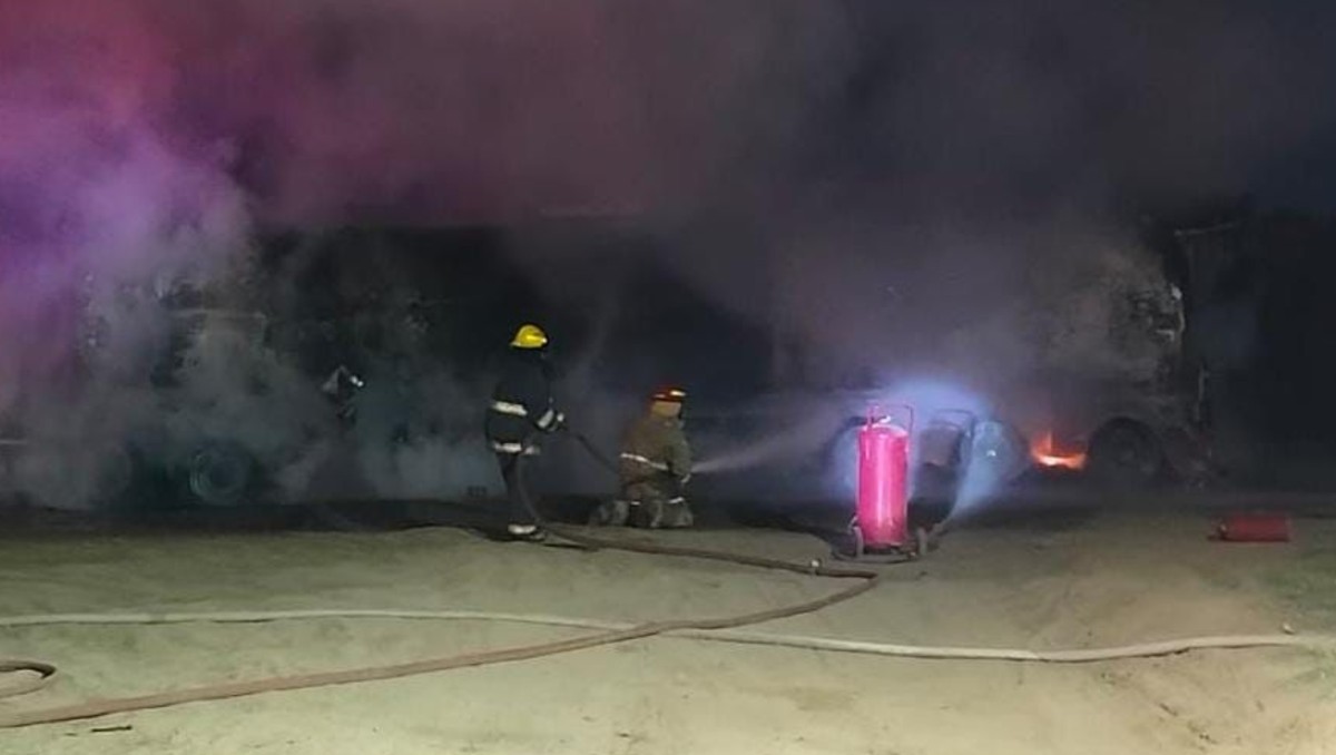 Incendio en Altamira