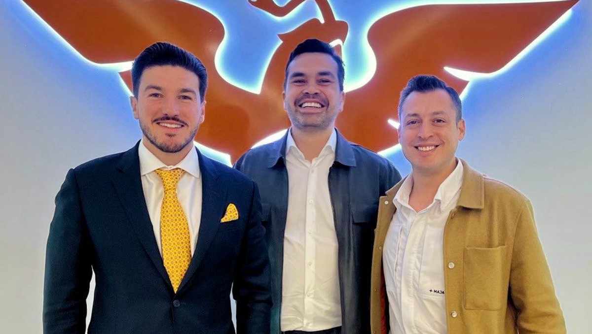 Máynez informó del encuentro con García y Colosio en sus redes sociales. | Foto: X (@AlvarezMaynez)