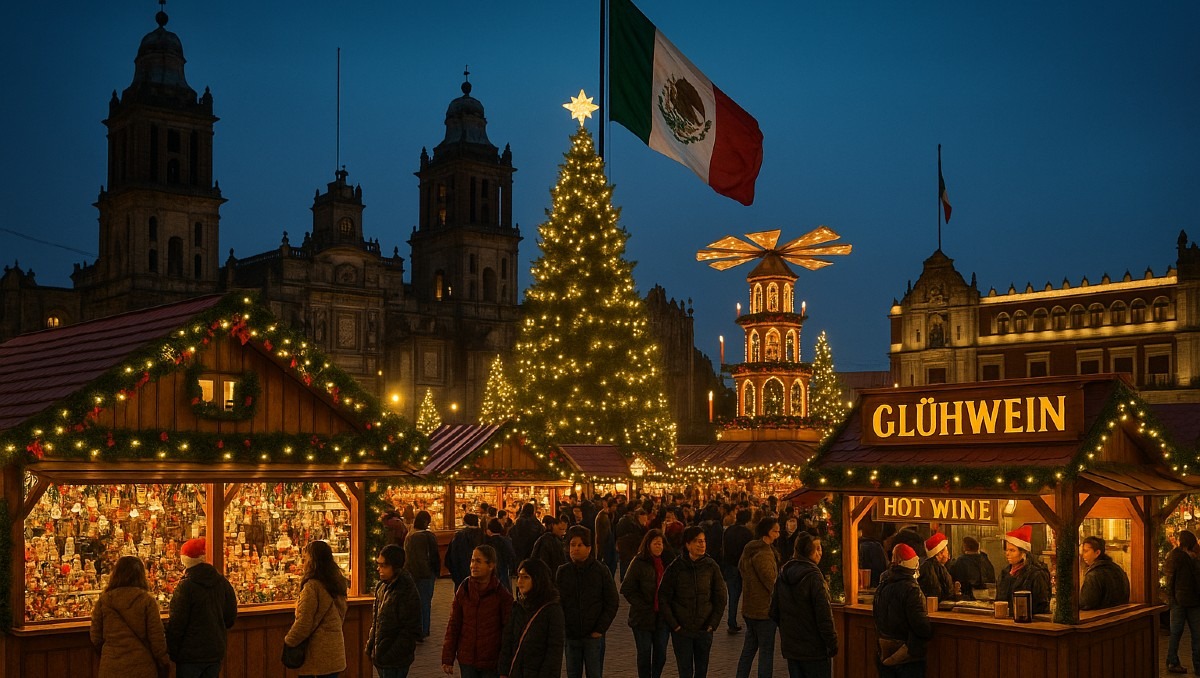 No es broma. Así puedes ir a Alemania sin salir de CdMx y disfrutar de una Navidad diferente