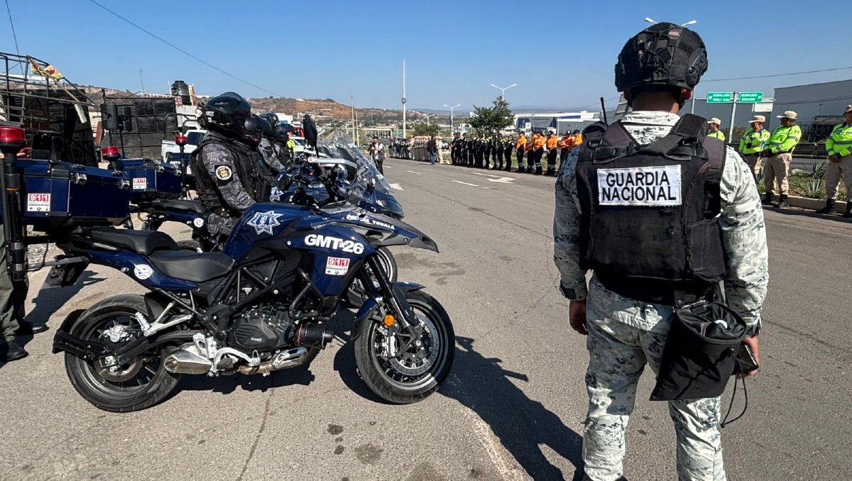 El operativo será conjunto entre Protección Civil, Guardia Nacional, Policía Vial y municipales (Foto: Roberto Hurtado)