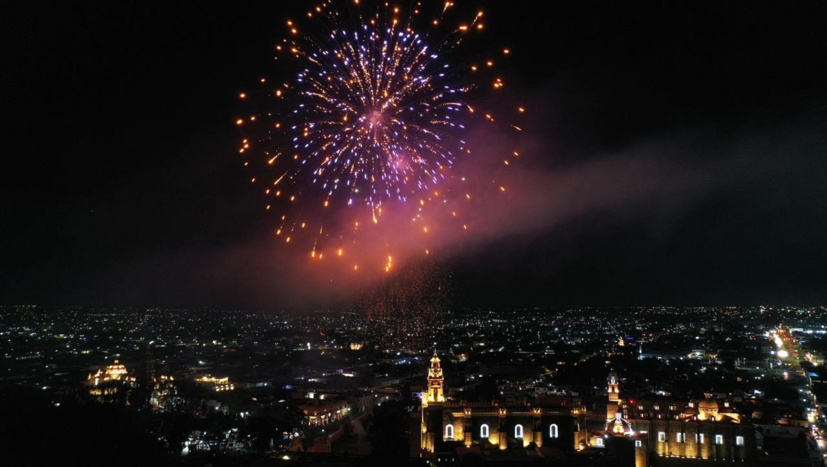 Proponen sustituir pirotecnia sonora por lumínica en Puebla | EsImagen
